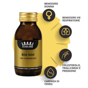 Integratore Vitamina B12-500