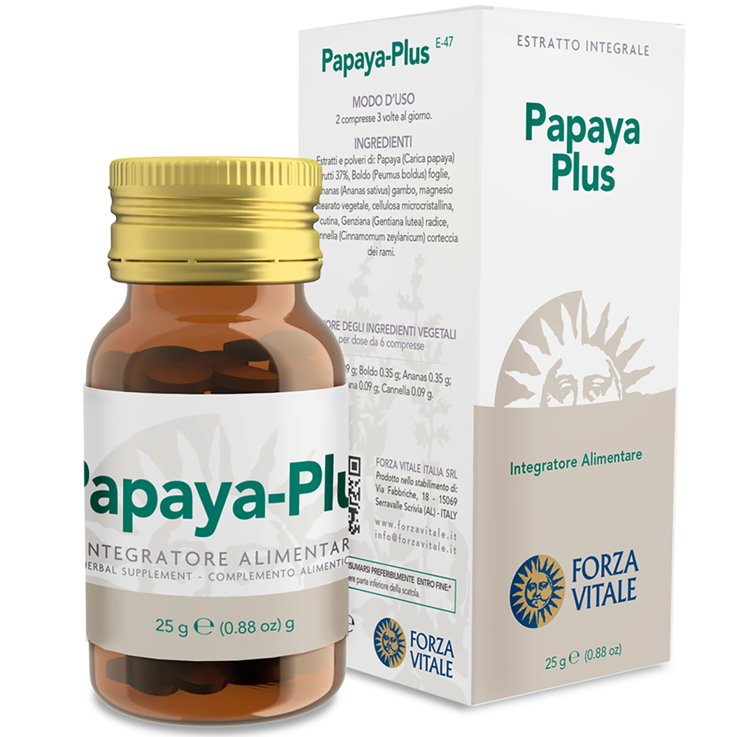 Papaya Plus Tav. 25 g