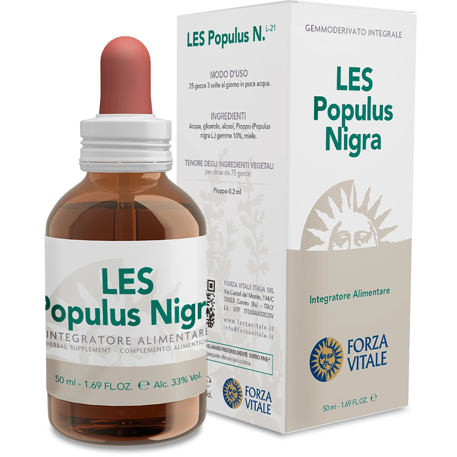 Populus Nigra Les 50 ml