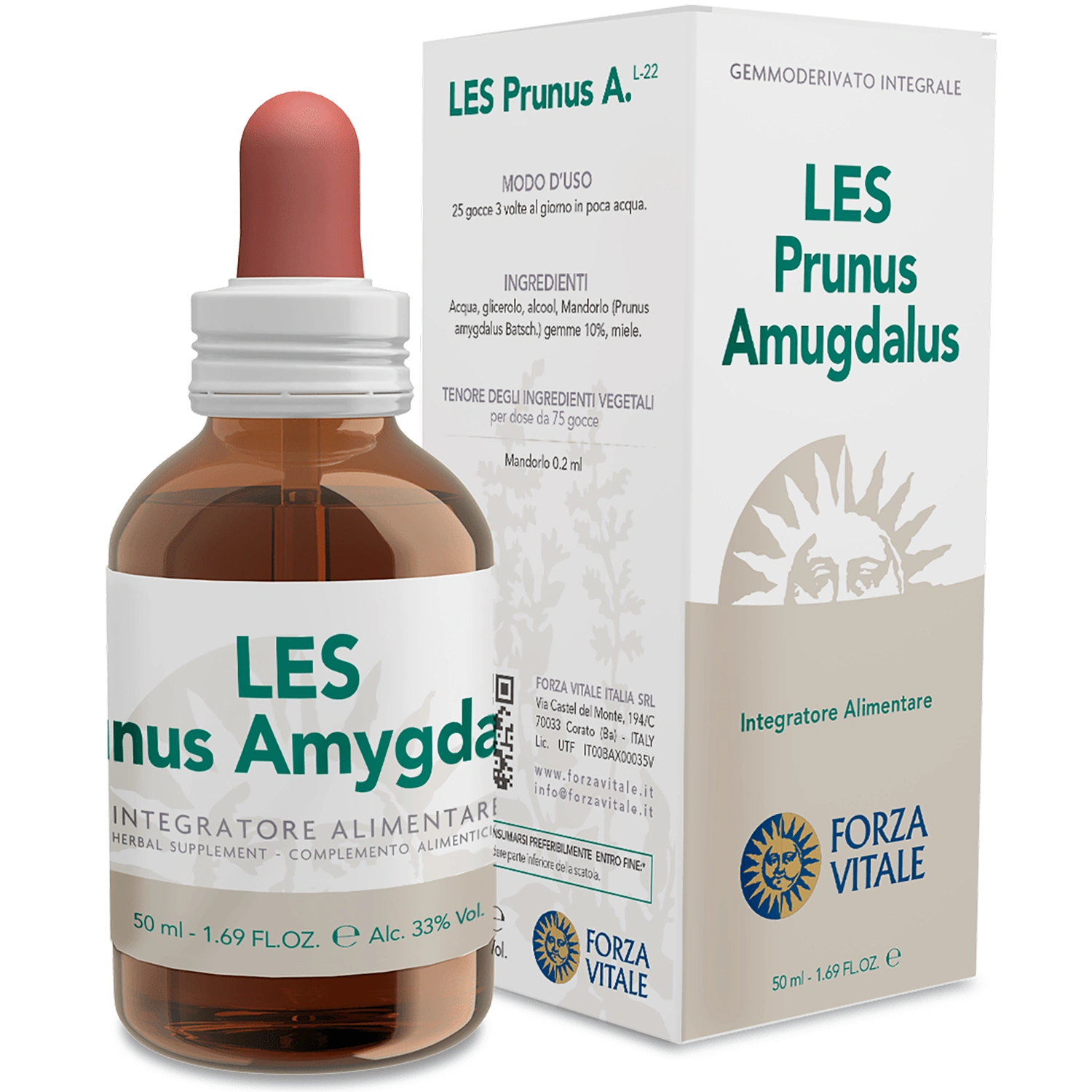 Prunus Amygdalus Les 50 ml