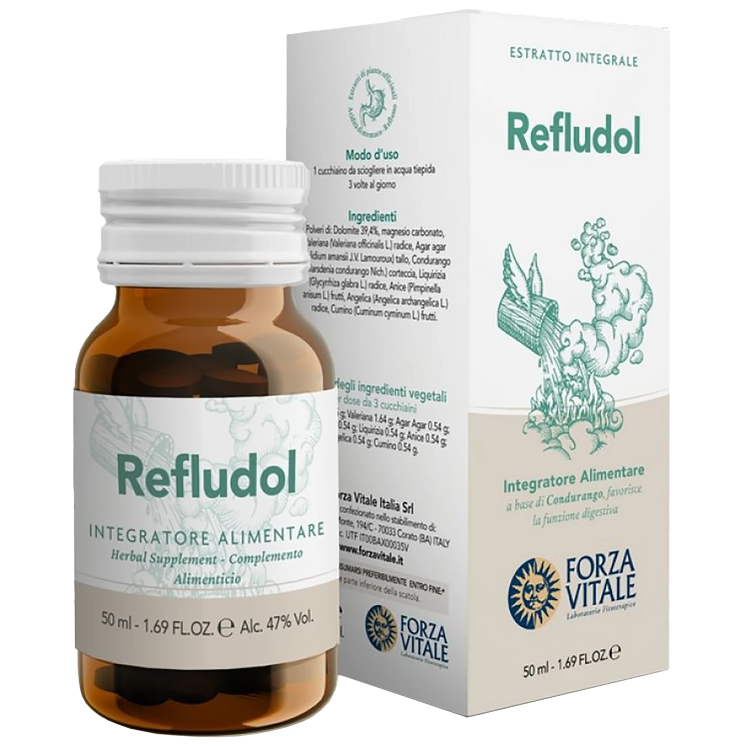 Refludol 24 g 60 tav.