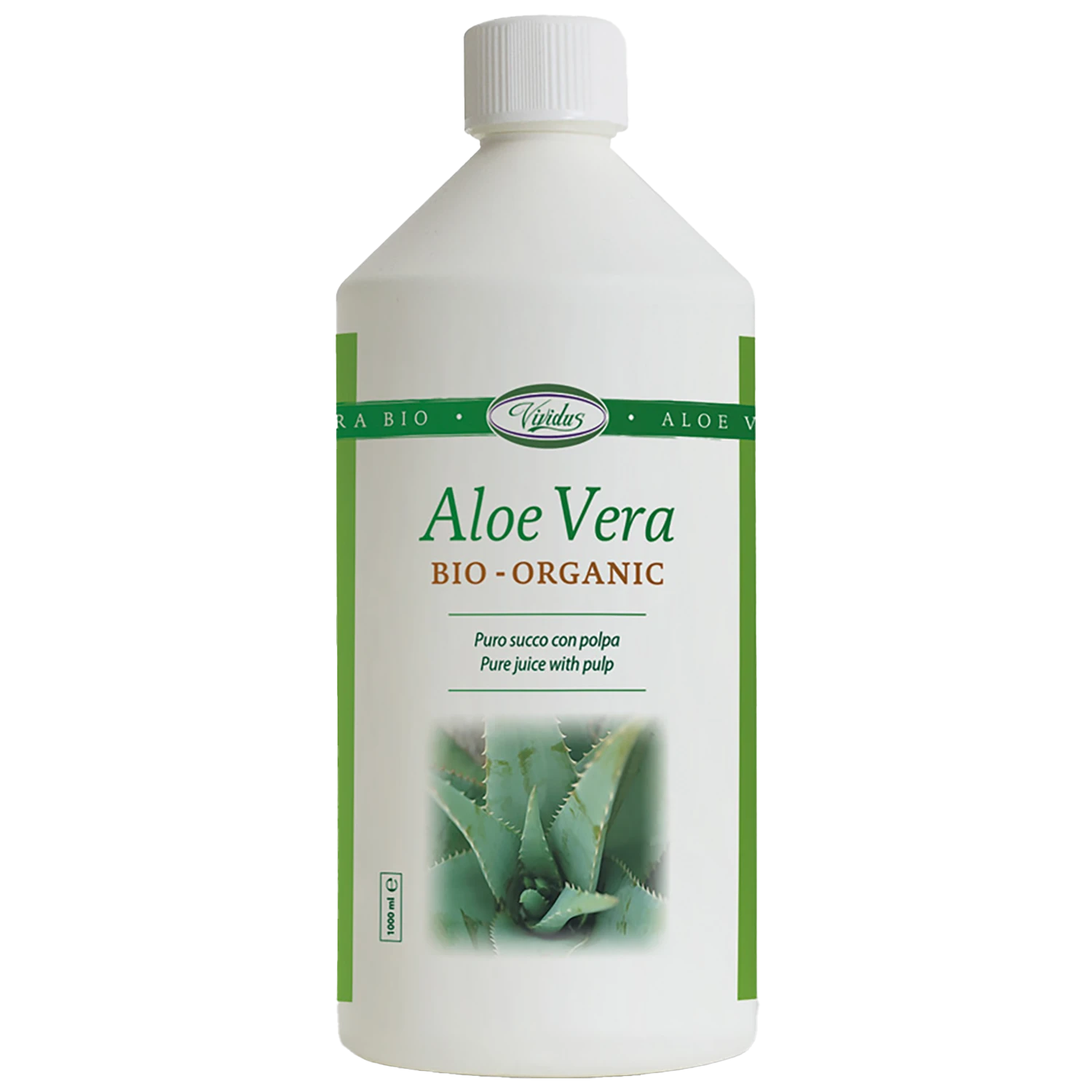 Aloe Vera Bio Succo e Polpa 1 L