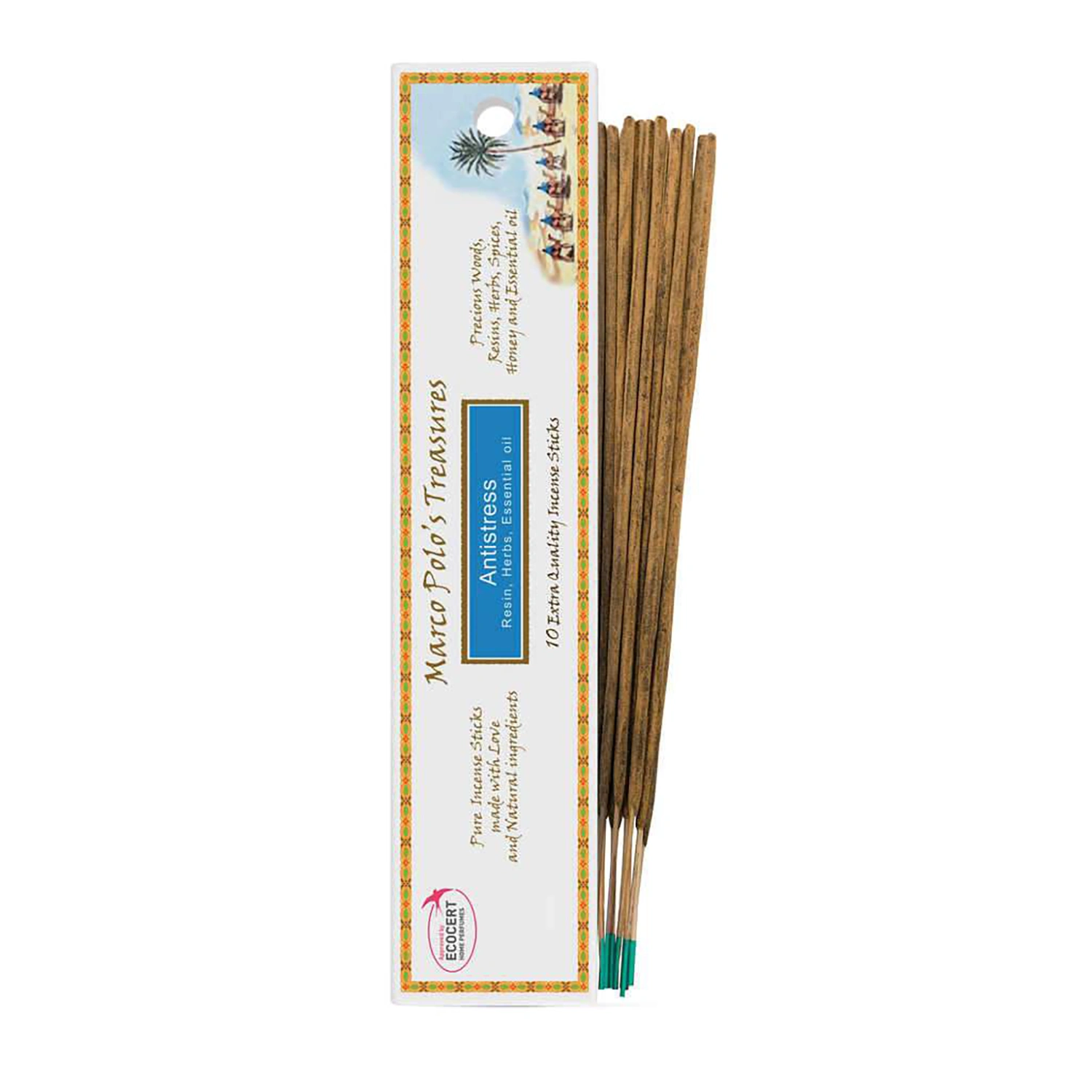 Marco Polo Incense – Incenso Antistress – 10 stk – 20 g