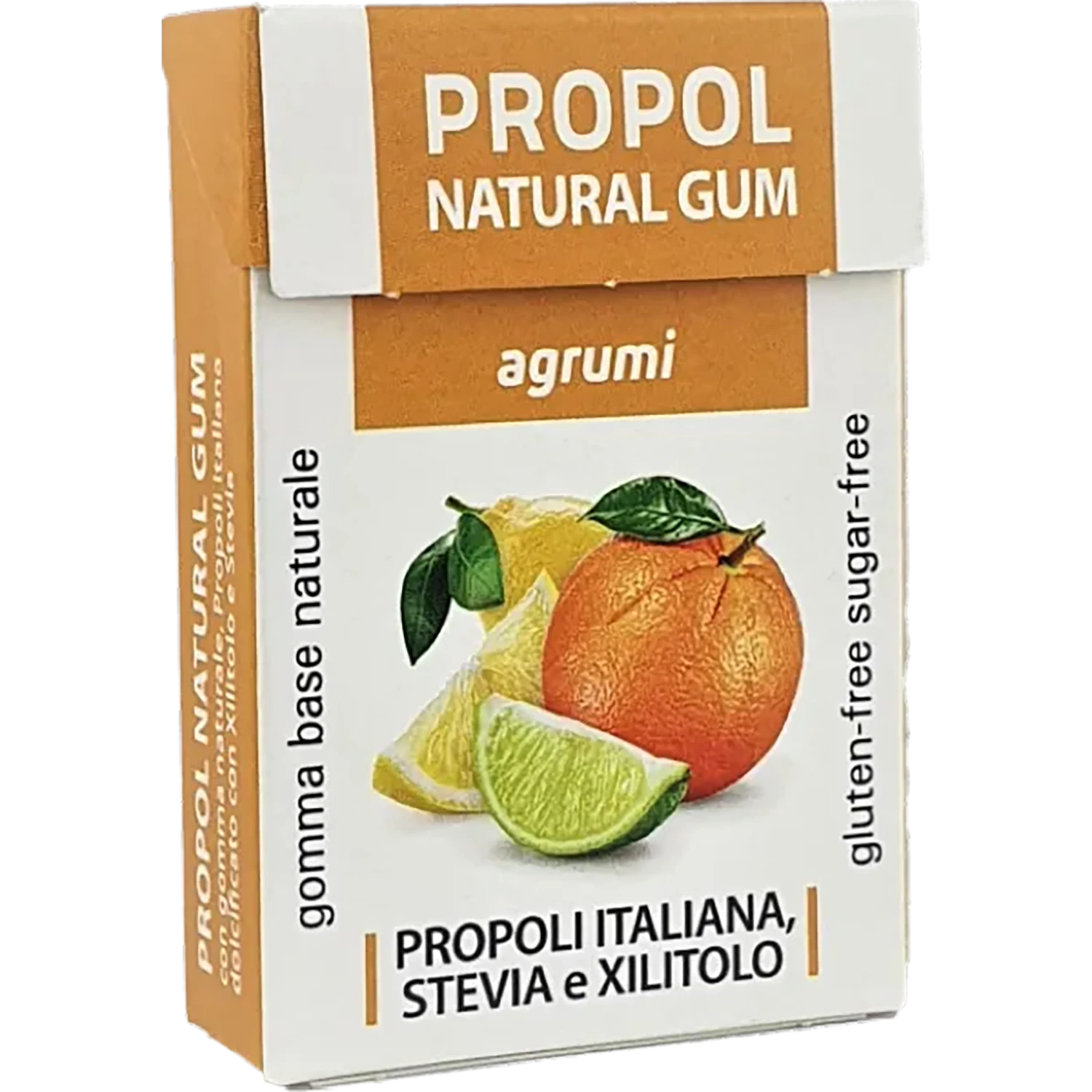 Chewing Gum alla Propoli con Stevia 25 gr.  Agrumi