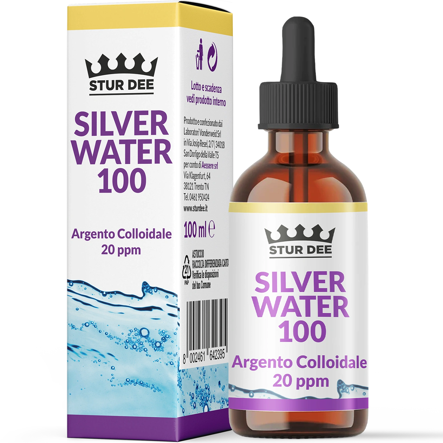 Silver Water 100