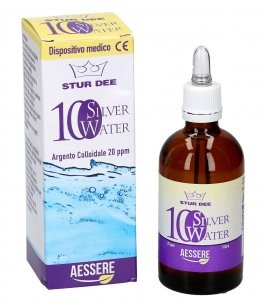aessere silver water argento colloidale 100 ml