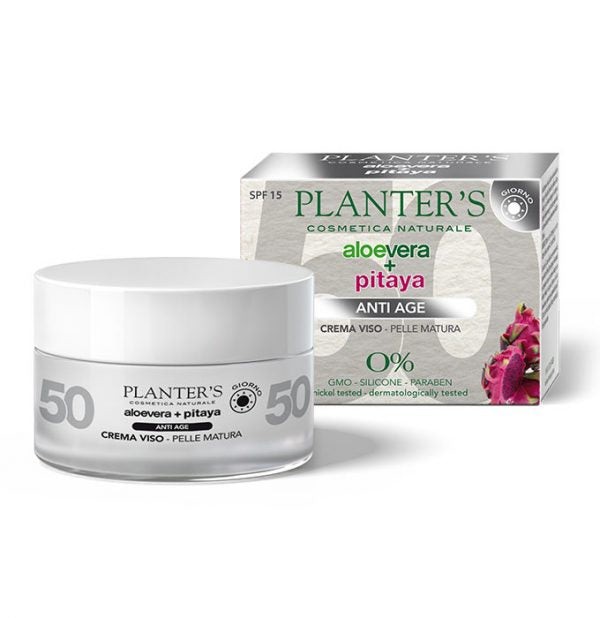 Crema Viso Giorno Aloe + Pitaya 50 ml.