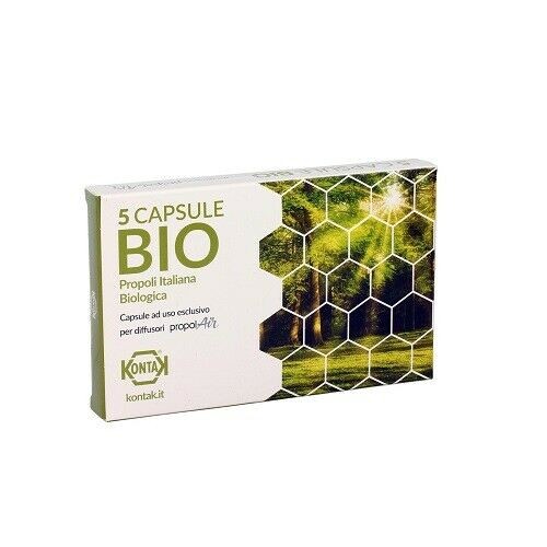 Capsule propoli ricambio BIO in vetro C2 5 pz.