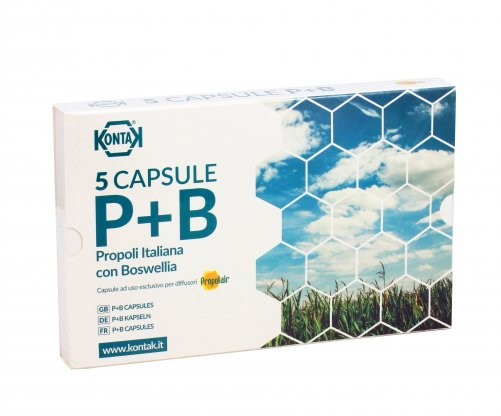 Capsule propoli ricambio P+B in vetro C1 5 pz.