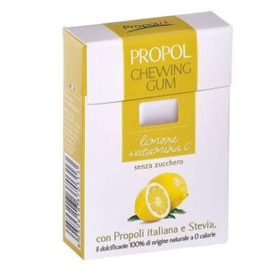 Chewing Gum alla Propoli con Stevia 25 gr. Limone + Vitamina C