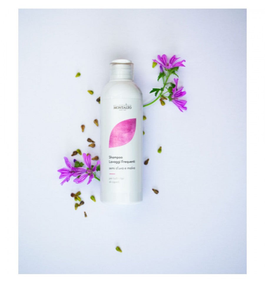 Shampoo Lavaggi Frequenti - Semi d'Uva e Malva 200 ml.