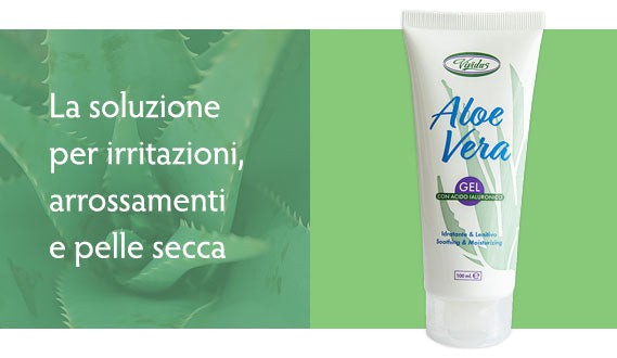 ALOE VERA GEL 100 ml. Con Acido Ialuronico