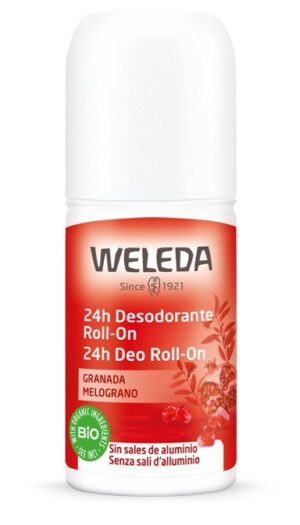 weleda deo roll on 24h melograno