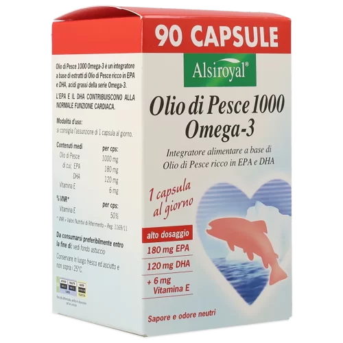 Olio di Pesce 1000 Omega-3 90 perle