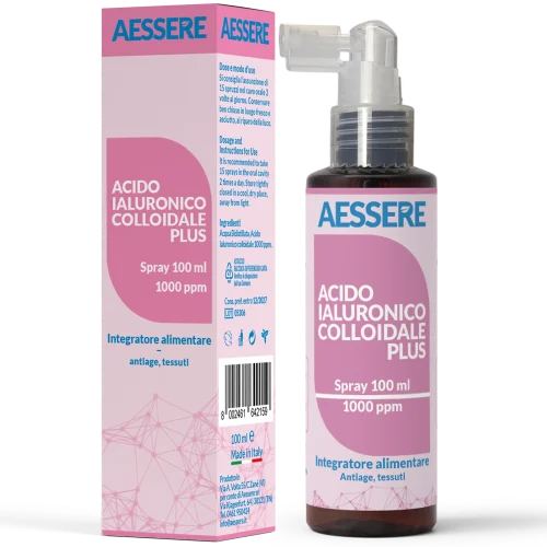 Acido Ialuronico Colloidale Plus 1000 ppm 100 ml